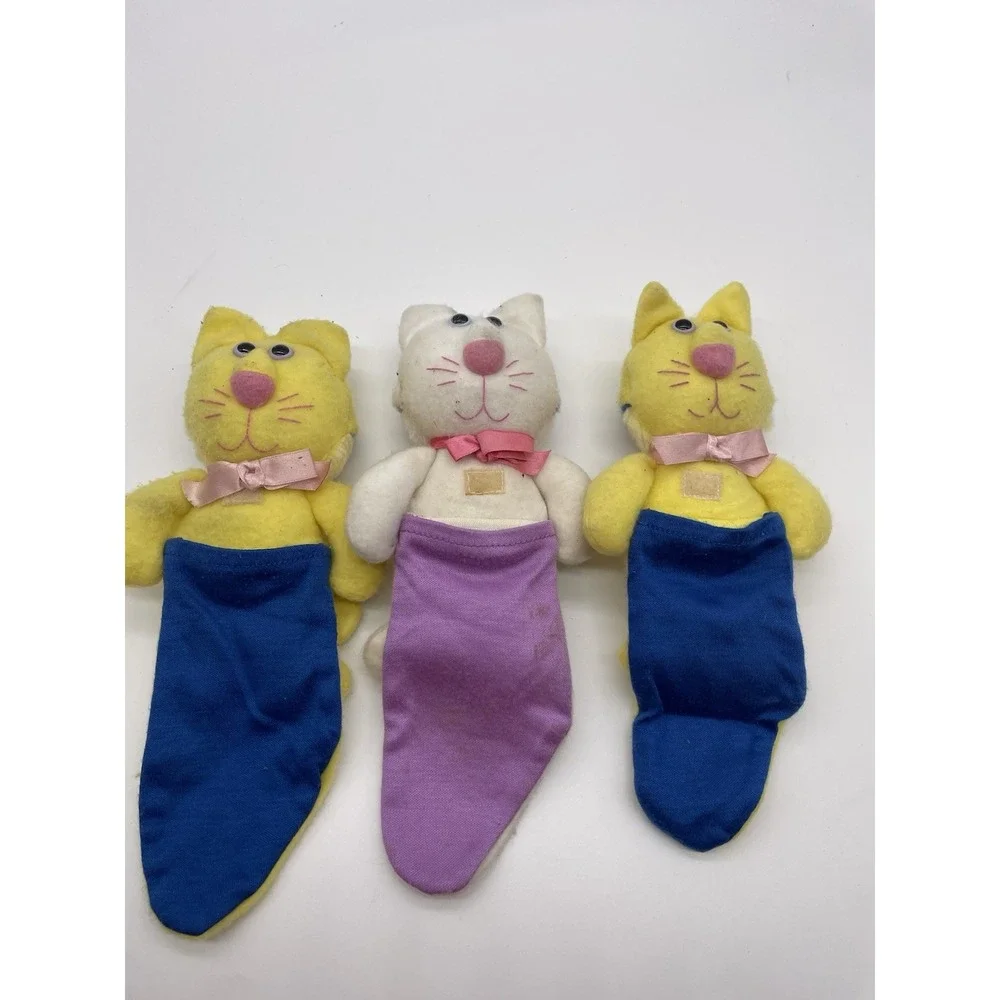 3-Vtg 1987 Purr-Tenders SockEms Hallmark‎ 7